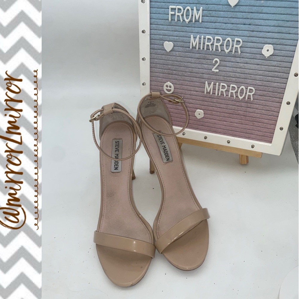 Steve Madden Nude Heeled Sandals